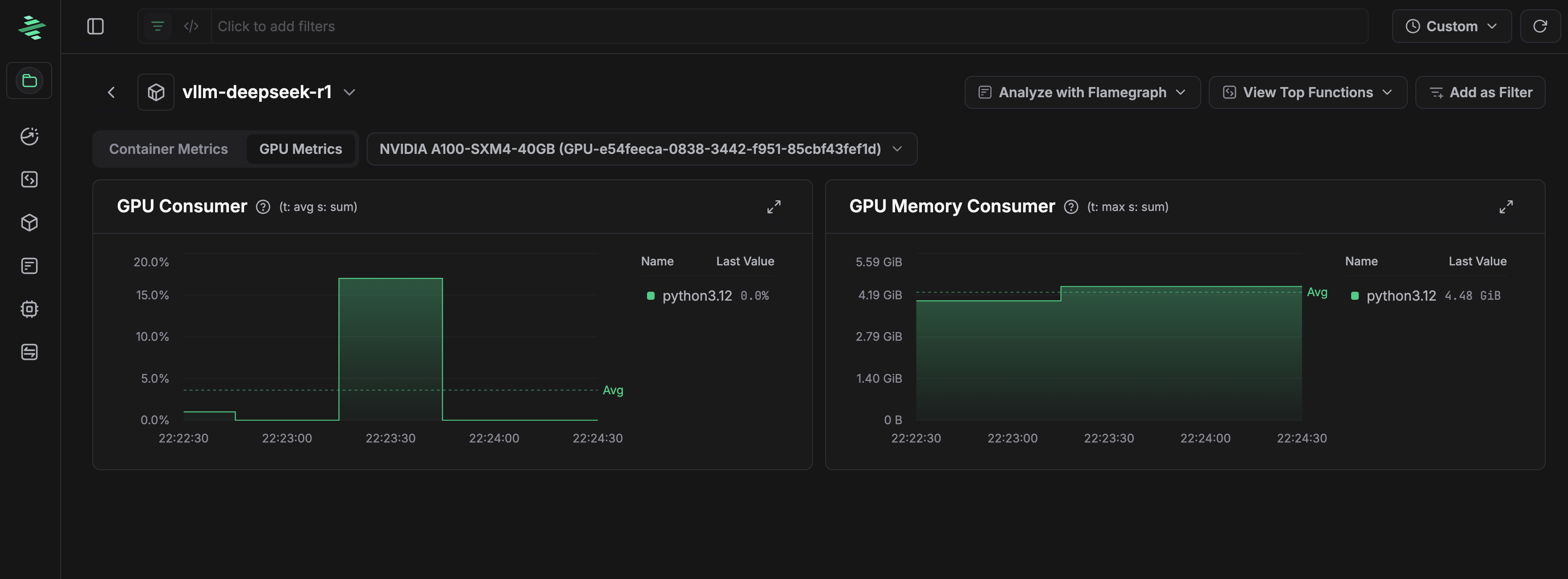 GPU Container Metrics